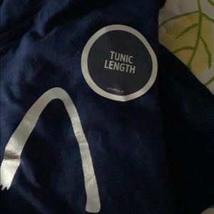 New navy blue blouse